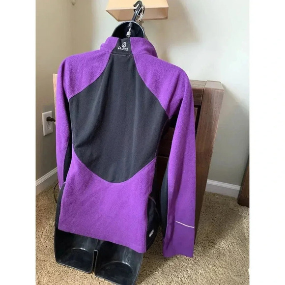North Face Flight Series Vapor Wick Fitted Fleece Jacket Purple Women's Sz Small - Picture 3 of 7